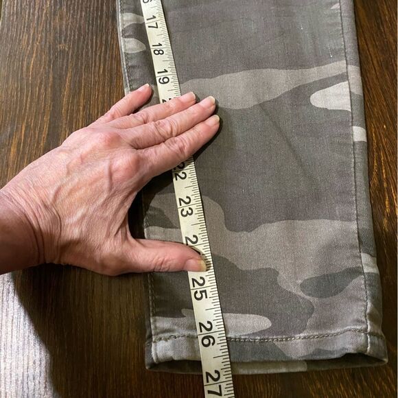 Democracy Women’s Ab Technology Camouflage Ankle Jeans SZ 14 Gorpcore Casual - Picture 7 of 10